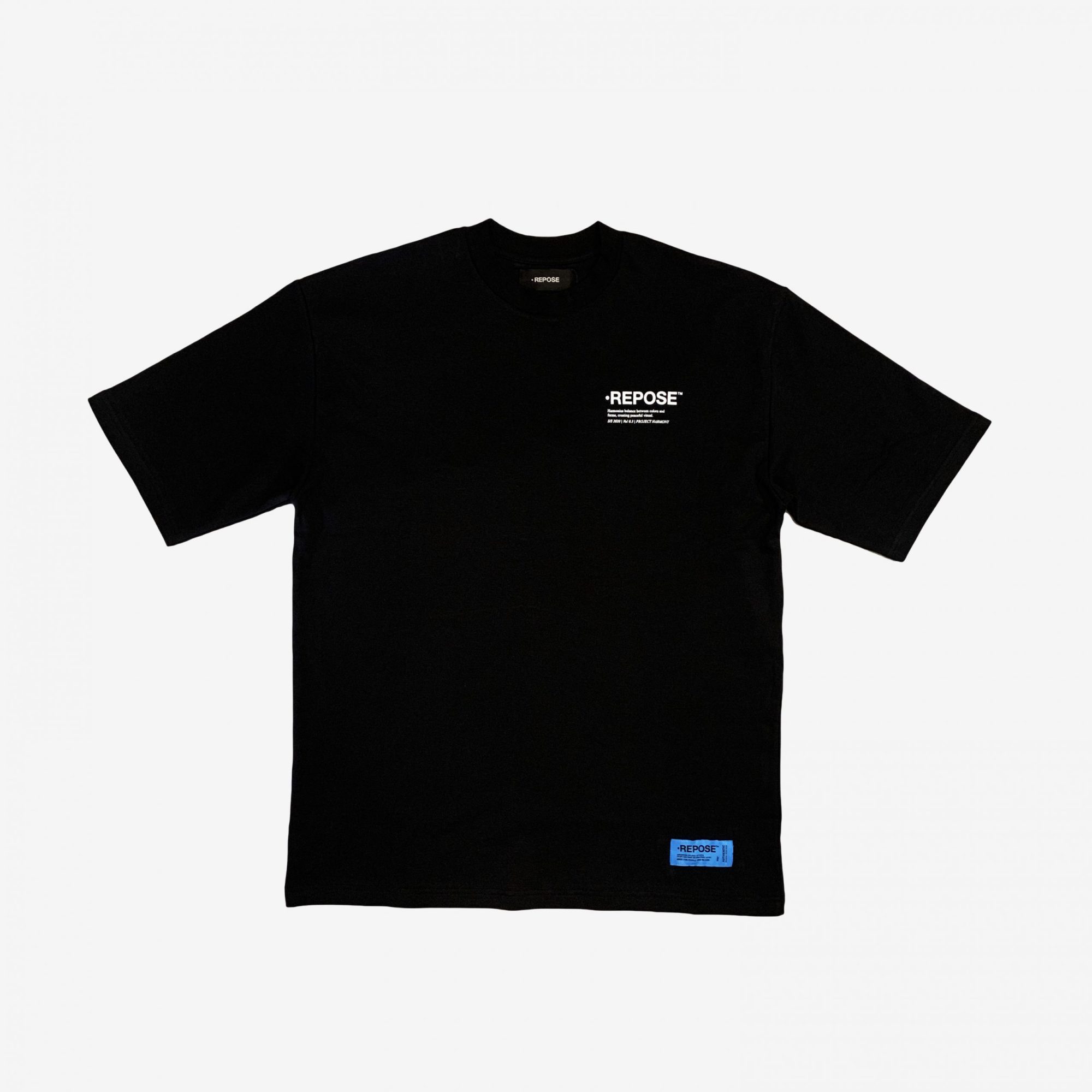 REPOSE Yellow Color Logo Tee