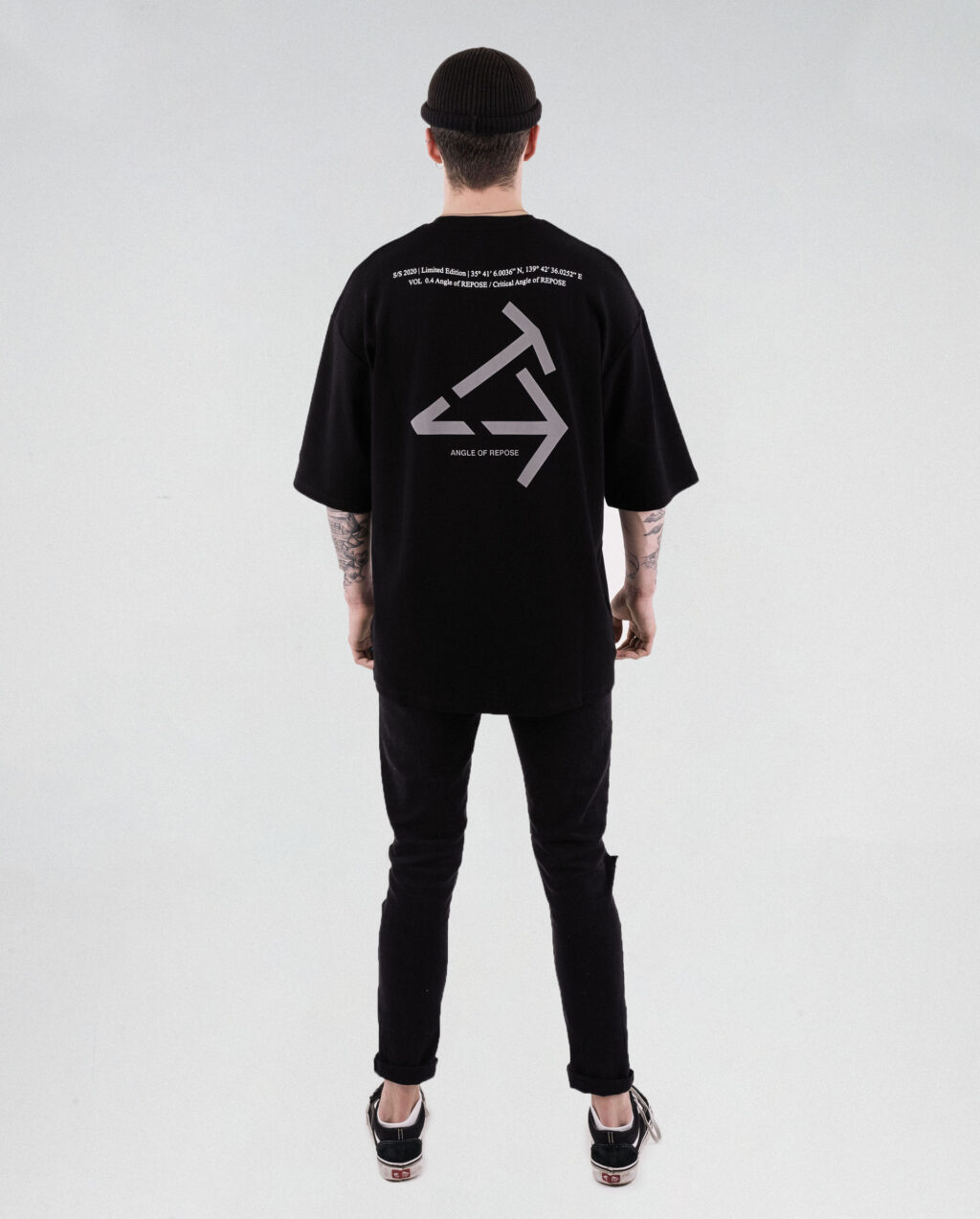 REPOSE Japan Reflective Tee Angle Of REPOSE