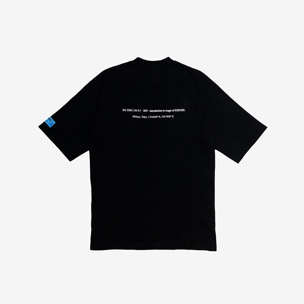 REPOSE ANGLE PATCHWORK TEE