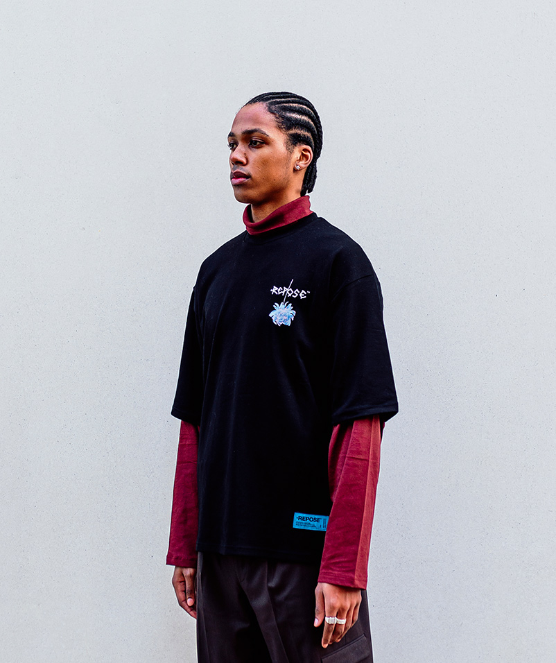 REPOSE Aurora Floral Tee