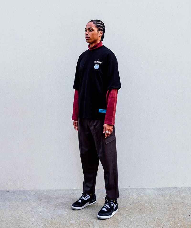 REPOSE Aurora Floral Tee