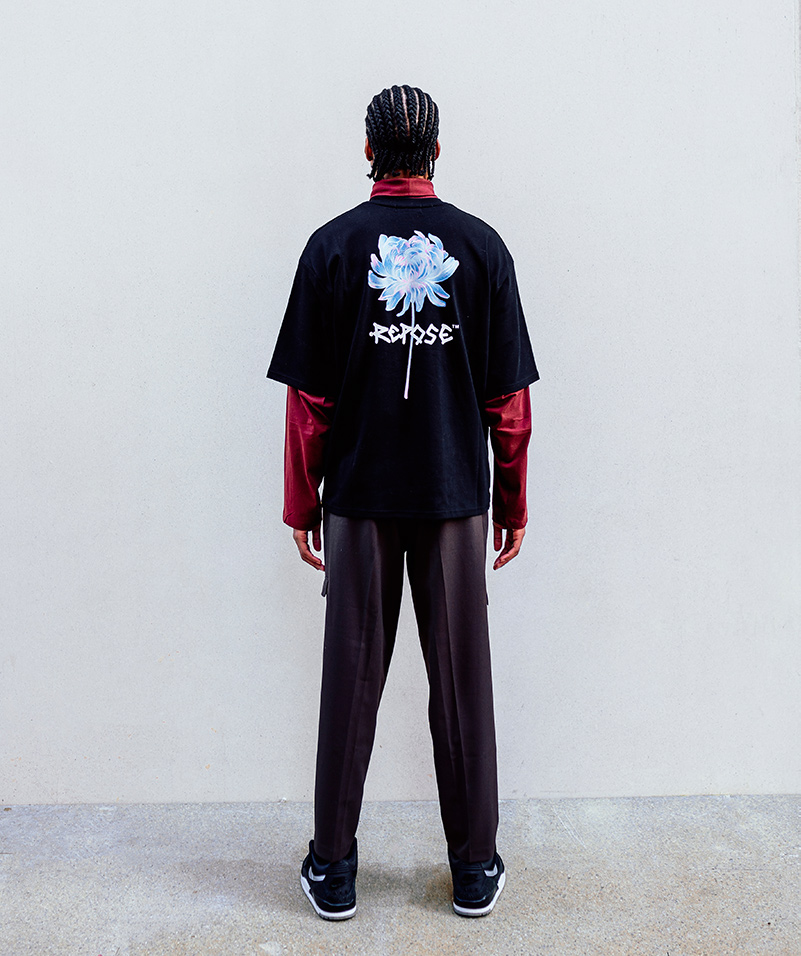 REPOSE Aurora Floral Tee