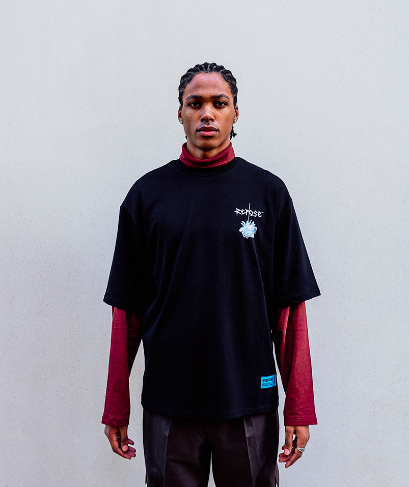 REPOSE Aurora Floral Tee