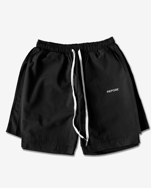 REPOSE Double Layered Nylon Shorts