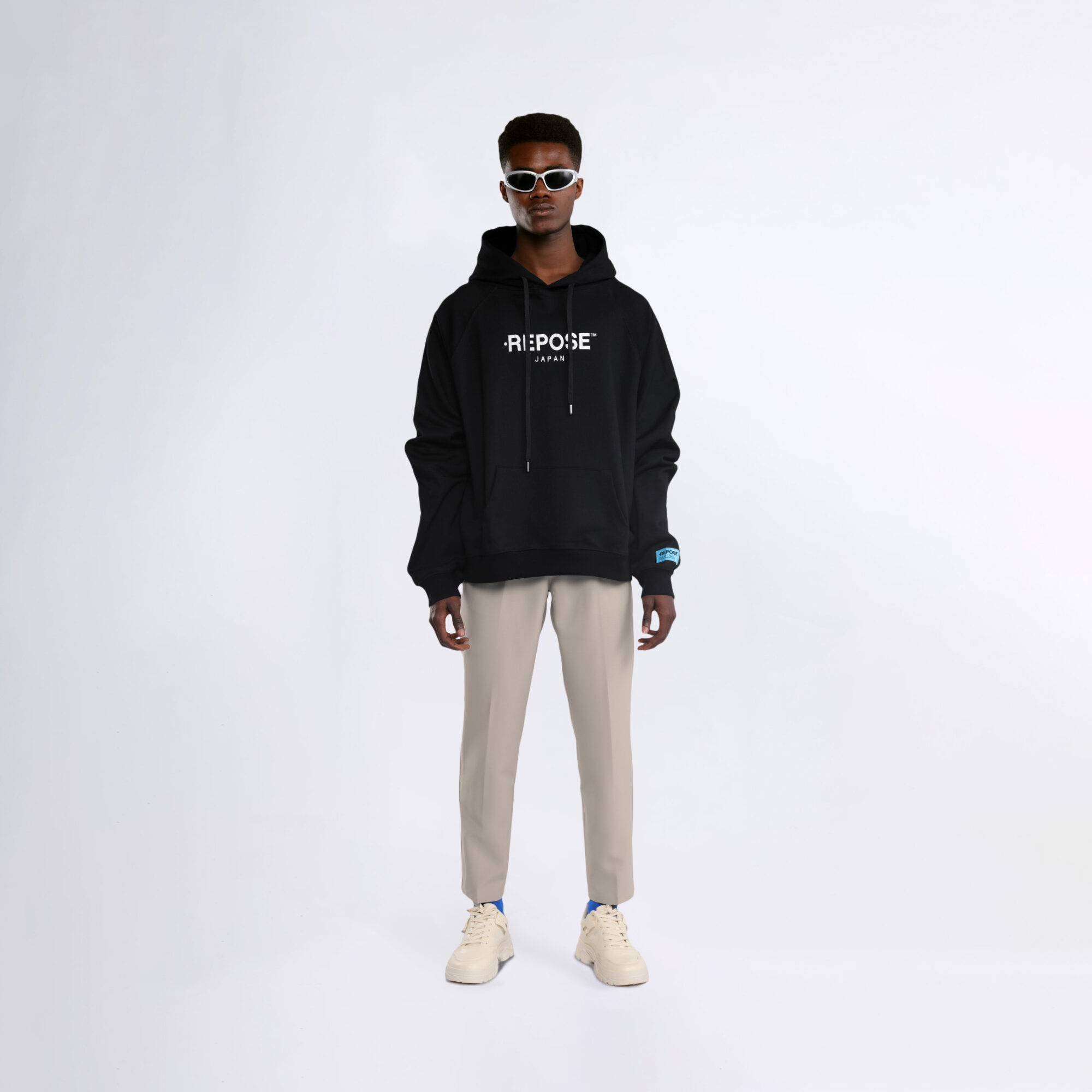 REPOSE JAPAN Logo Emb Hoodie
