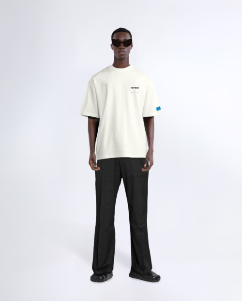 REPOSE Basic Natural White Tee