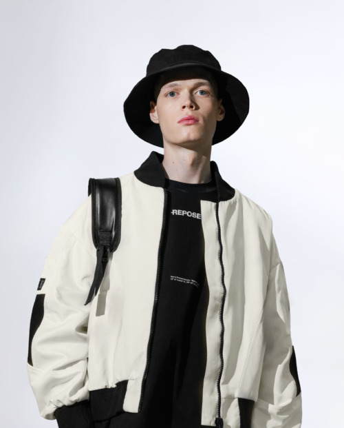 REPOSE Atelier Bomber Jacket Black