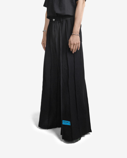 REPOSE Pleated Wide Fit Pants