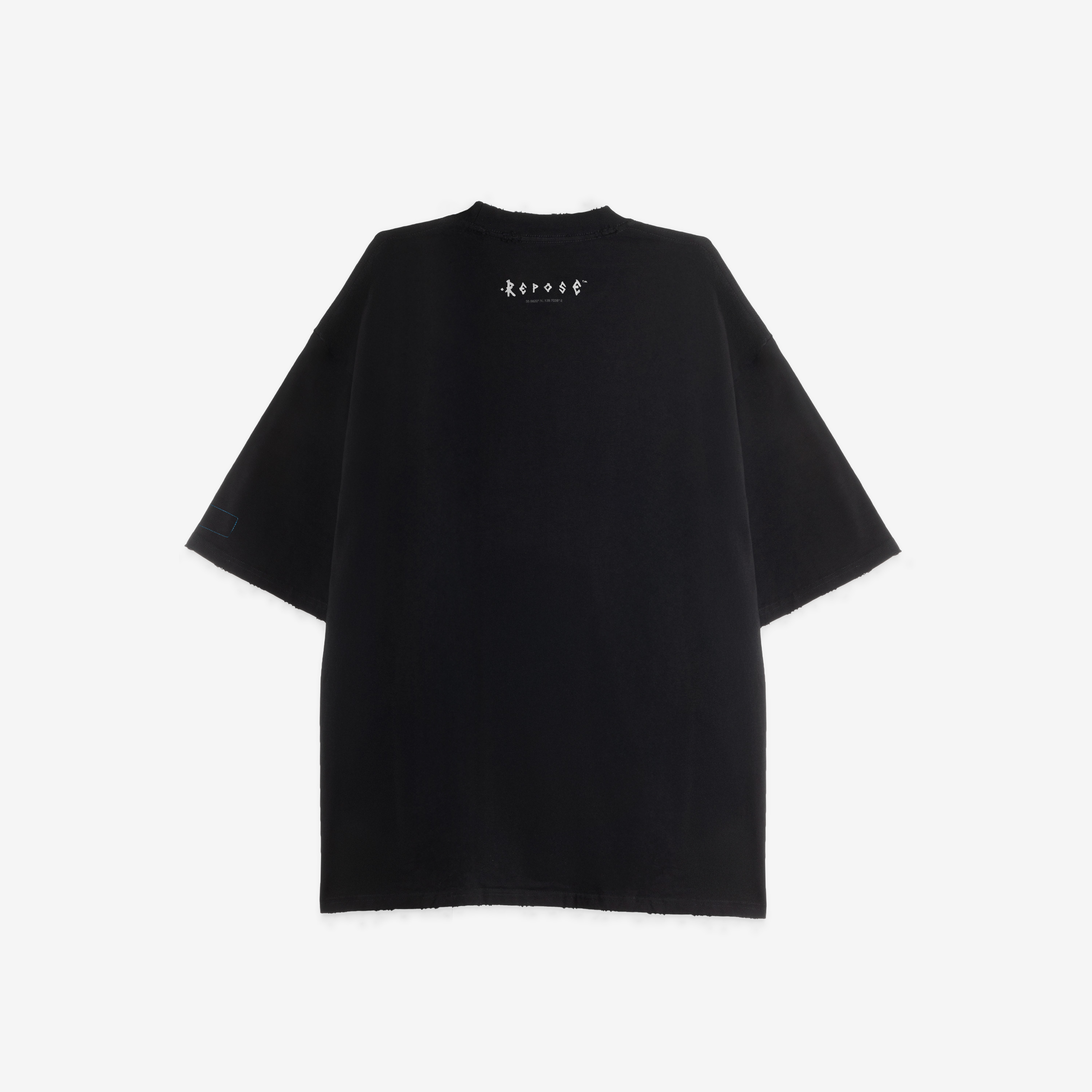 REPOSE Brushed R Distressed Tee