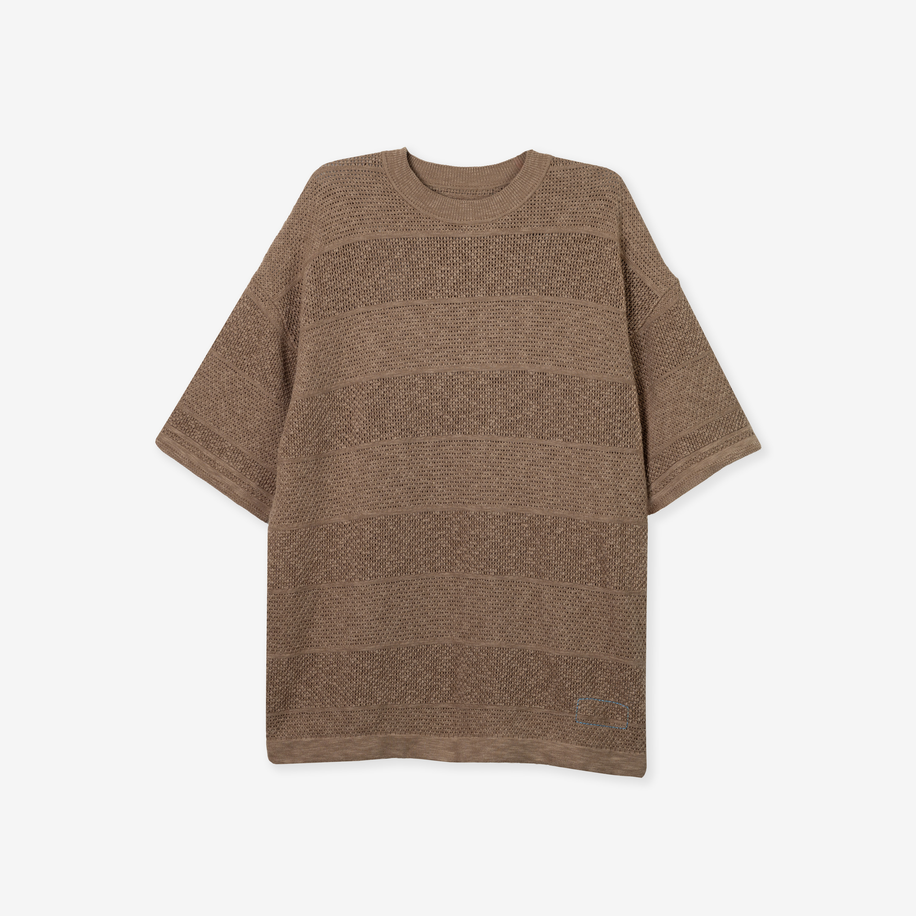 REPOSE Knitted Brown Tee